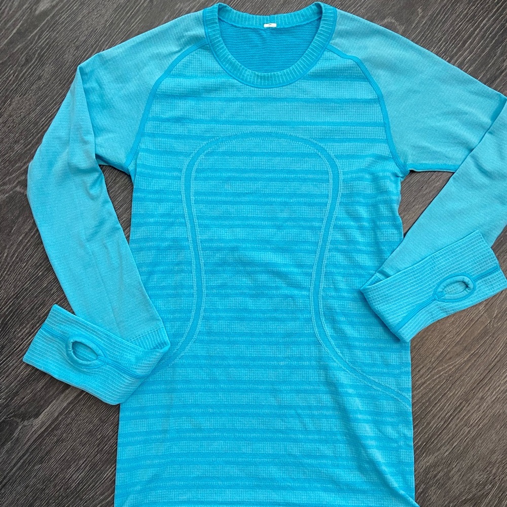 Lululemon Swiftly Tech long sleeve shirt 4 bright color